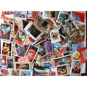 100 Different Mint Worldwide Stamps - At Least 10 Stamps Over 50 Years Old